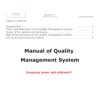 ISO 9001 manual